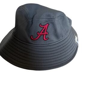 Alabama Crimson Tide New Era Bucket Hat Gray One Size College Football Rolltide